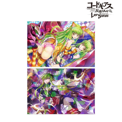コードギアス 反逆のルルーシュ（Code Geass 反叛的魯路修） Lost Stories C.C. 全息明信片2枚套裝 ver.B