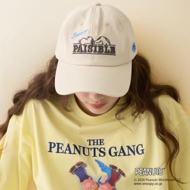 PEANUTS UV防曬 接觸冷感 棒球帽