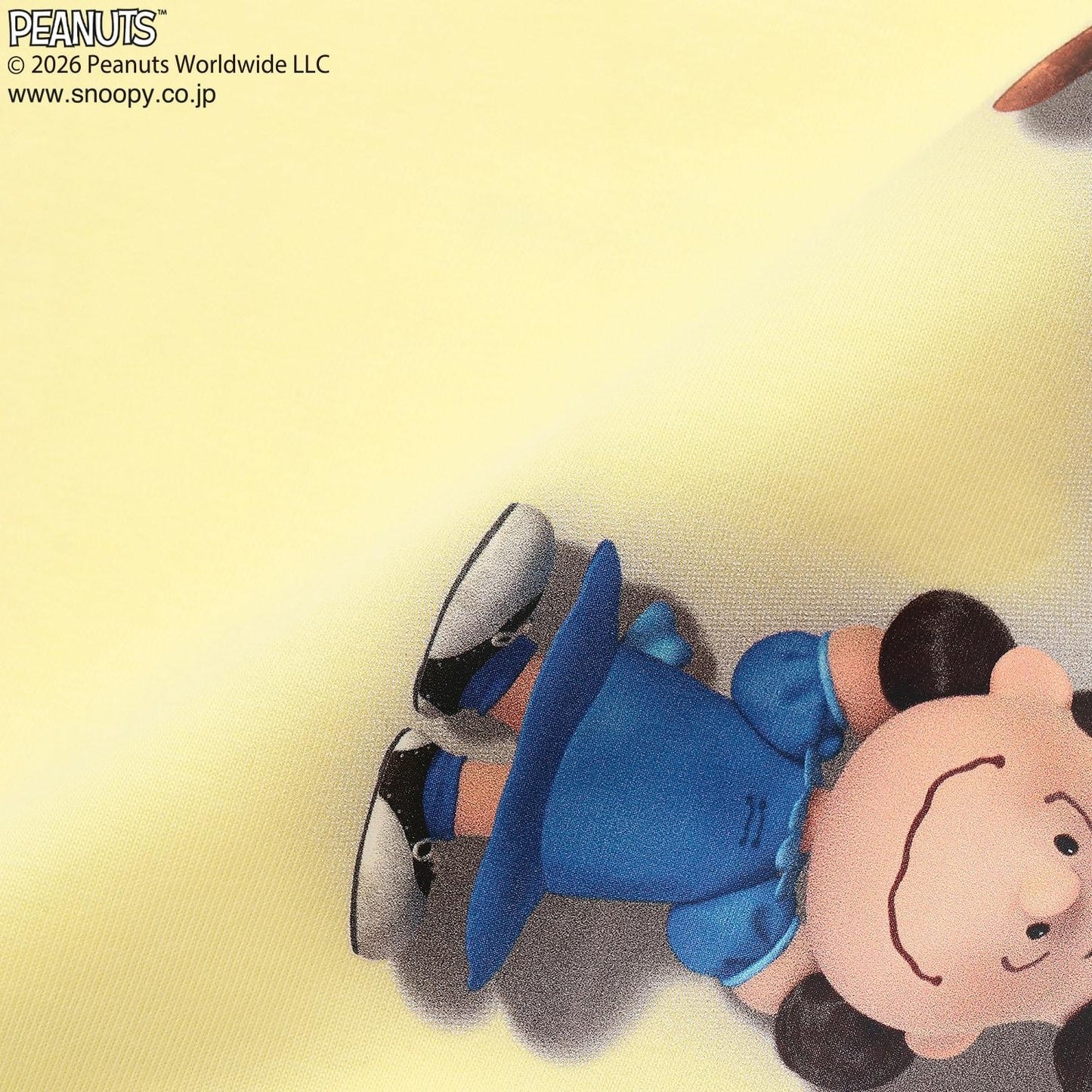 《PEANUTS》 接觸冷感 圖案常規T恤