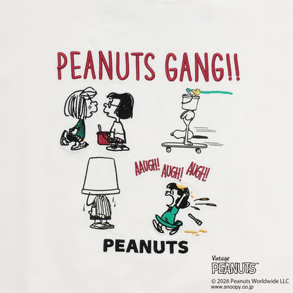 《PEANUTS》 接觸冷感 異形套頭衫