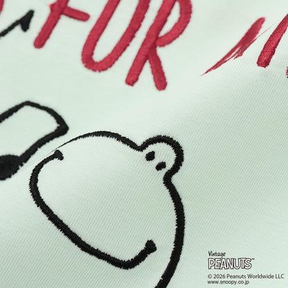 《PEANUTS》 接觸冷感 異形套頭衫