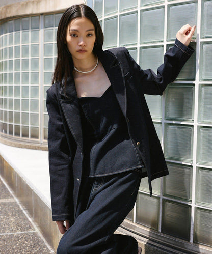 【2026AW Debut】【UNFORM】牛仔抹胸