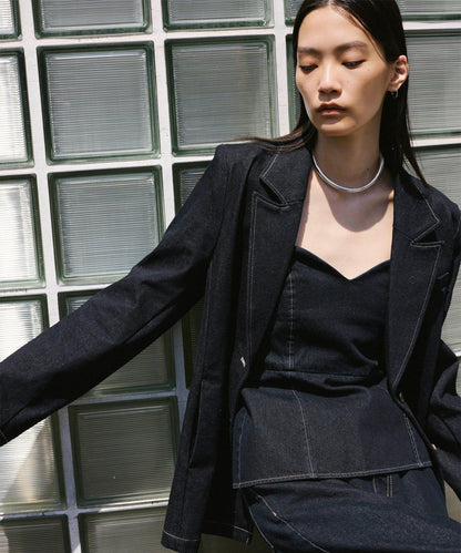 【2026AW Debut】【UNFORM】牛仔抹胸