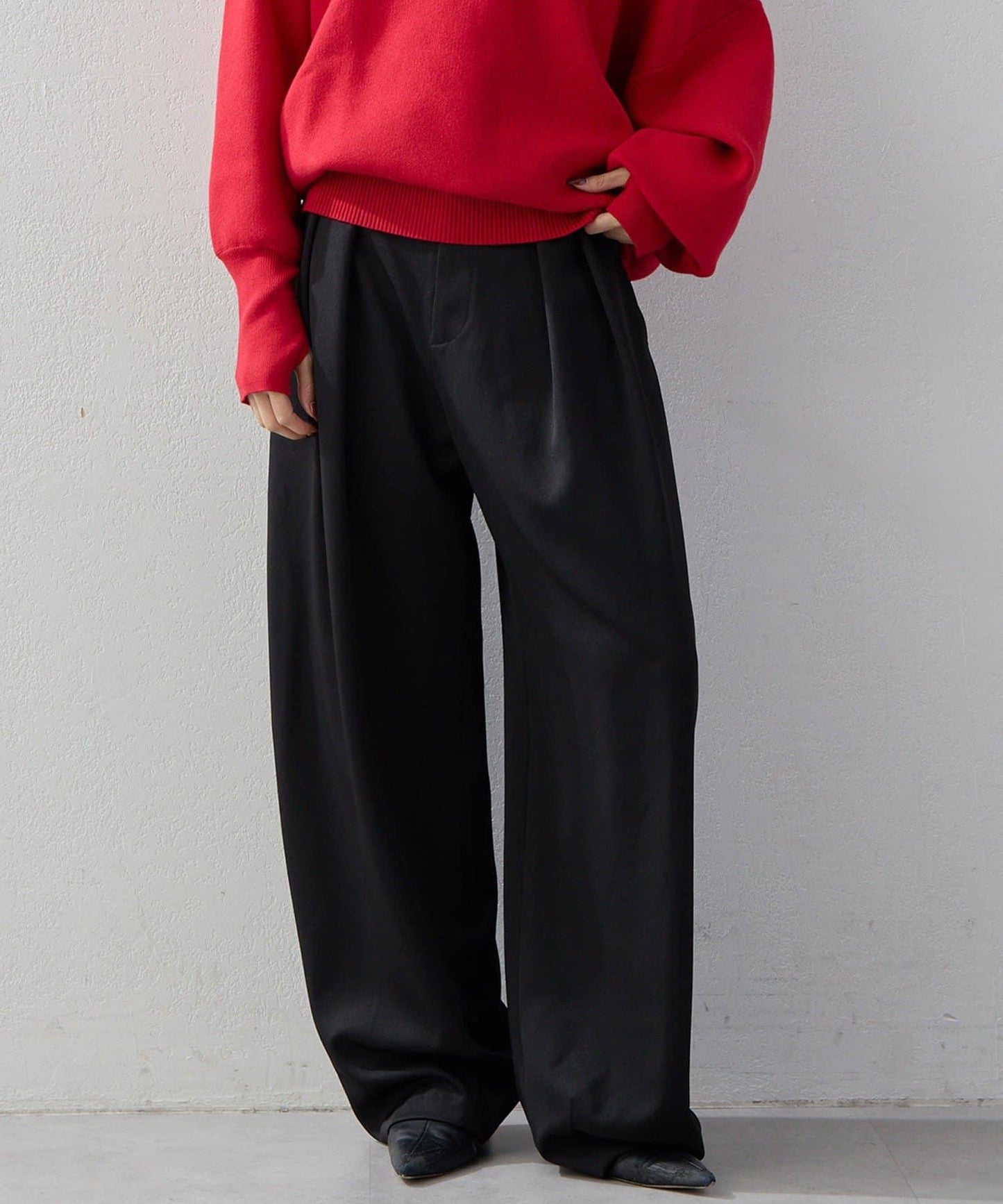 【2026AW Debut】【UNFORM】巴基寬腿西褲