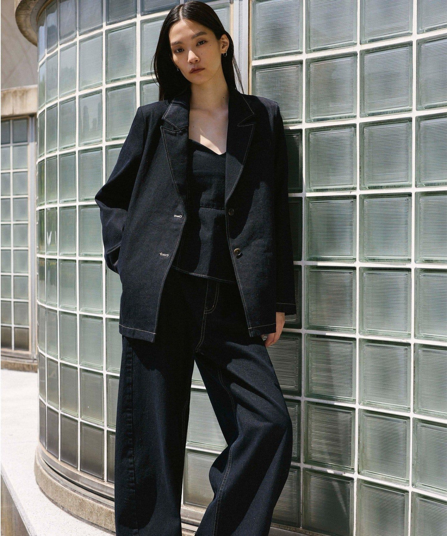 【2026AW Debut】【UNFORM】牛仔抹胸