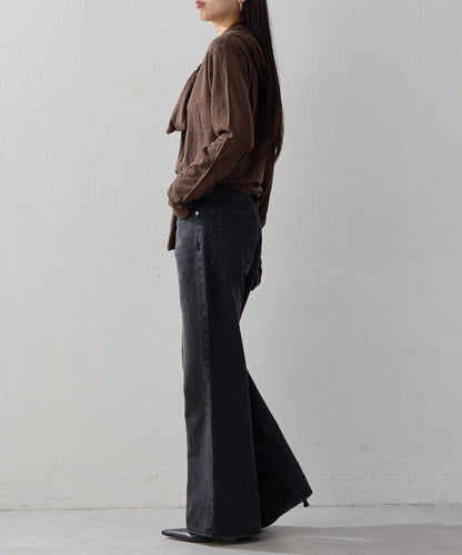 2026AW Debut UNFORM 羊絨混紡連帽蝴蝶結針織衫