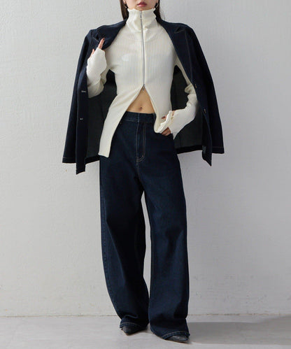 【2026AW Debut】【UNFORM】繭型牛仔褲