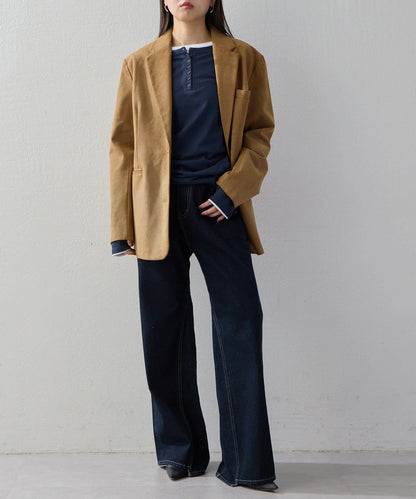 【2026AW Debut】【UNFORM】仿麂皮夾克