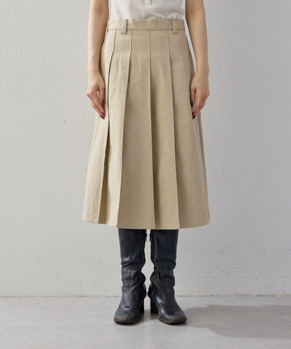 【2026AW Debut】【UNFORM】中長款打褶半身裙