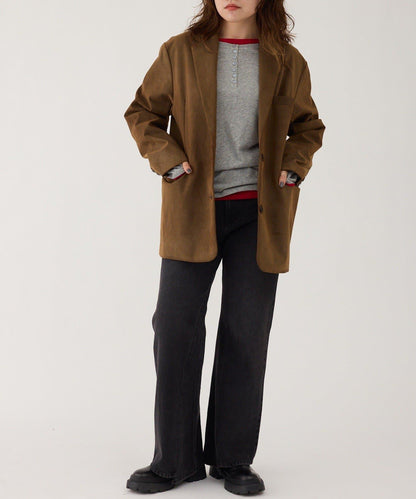 【2026AW Debut】【UNFORM】仿麂皮夾克