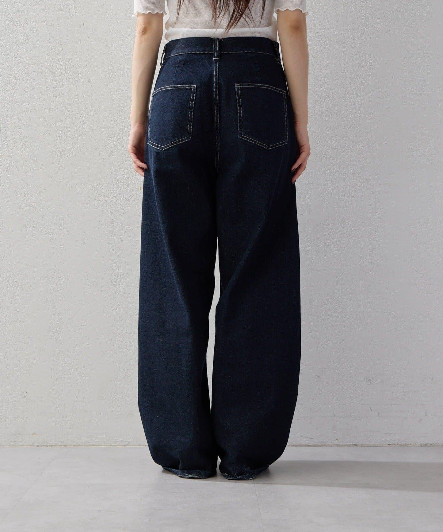 【2026AW Debut】【UNFORM】繭型牛仔褲