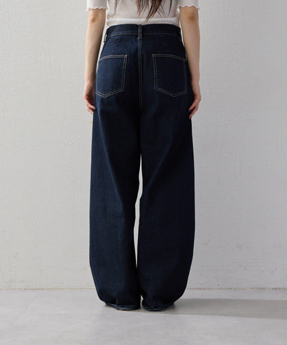 【2026AW Debut】【UNFORM】繭型牛仔褲
