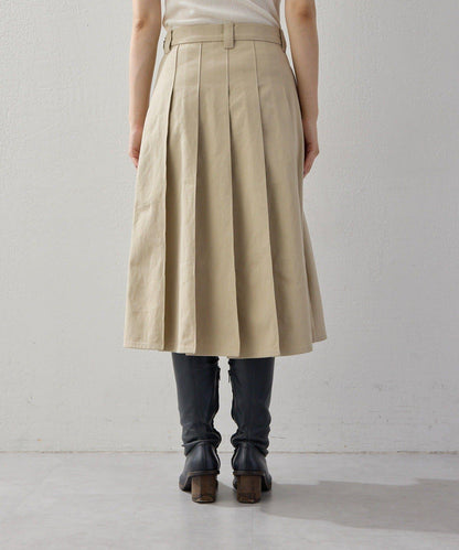 【2026AW Debut】【UNFORM】中長款打褶半身裙