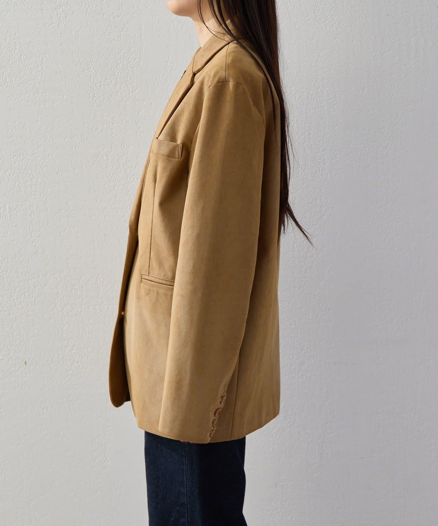 【2026AW Debut】【UNFORM】仿麂皮夾克