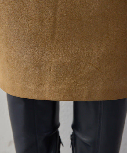 【2026AW Debut】【UNFORM】仿麂皮半身裙