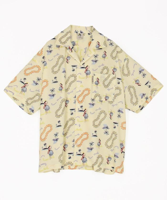 FREAK'S STORE for BEACH & FES / オーシャンパシフィック 聯名 HERITAGE ALOHA SHIRT