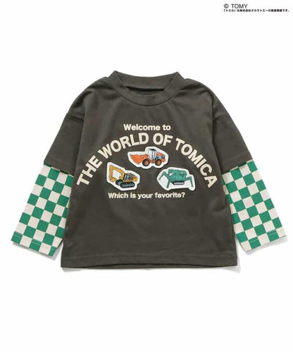 TOMICA 働く車 疊穿風T恤