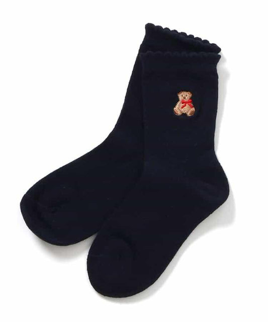 3雙裝 A款 單點刺繡日常短襪
