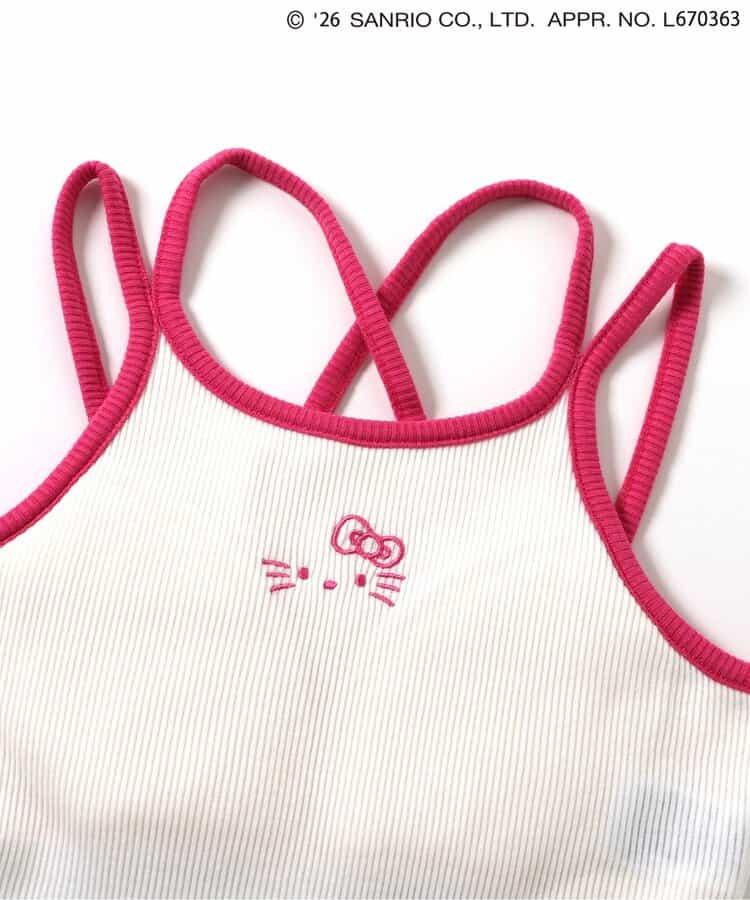 Hello Kitty 辣妹風帶胸墊吊帶背心
