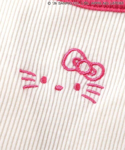 Hello Kitty 辣妹風帶胸墊吊帶背心