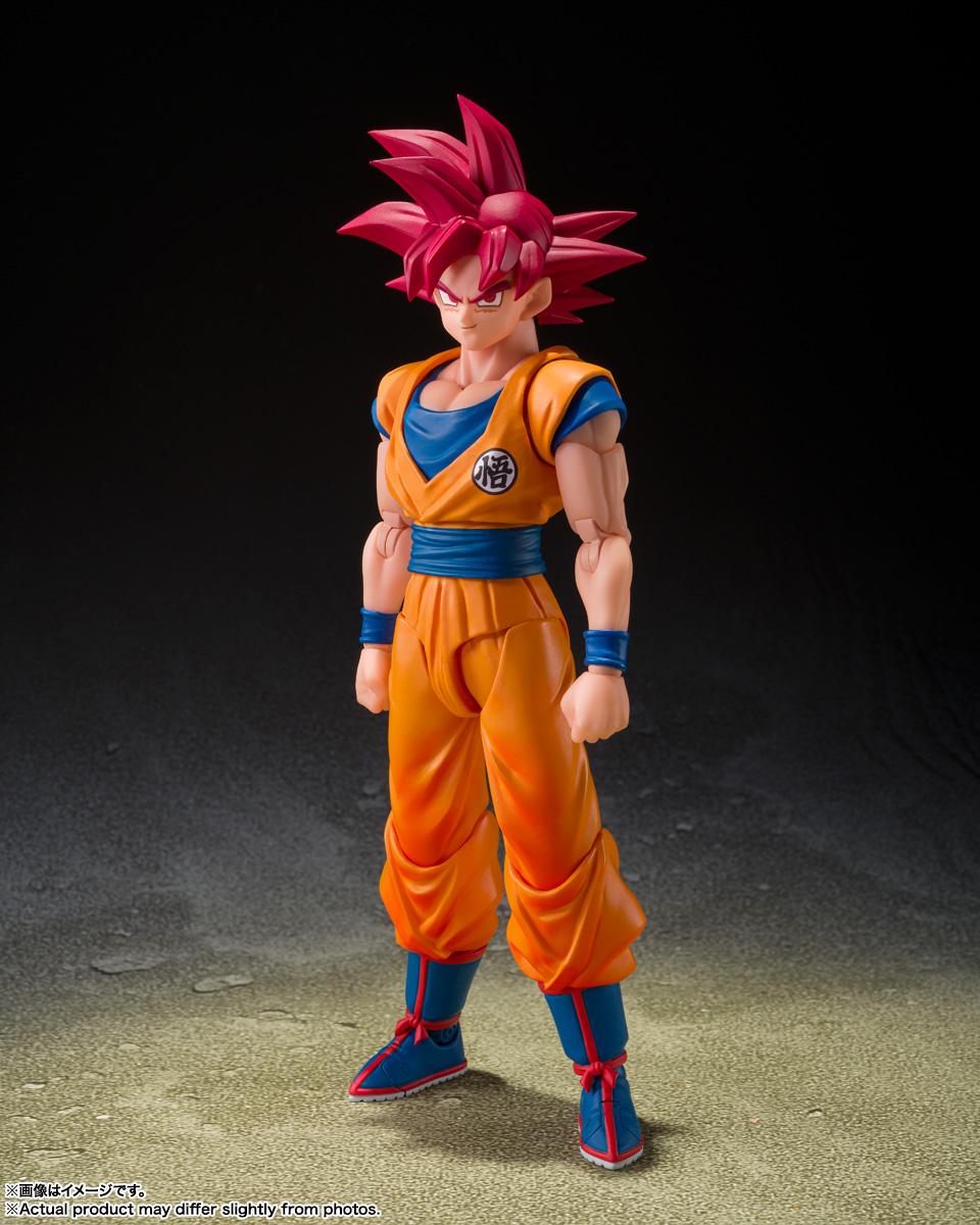 龍珠超 S.H.Figuarts 超サイヤ人ゴッド孫悟空〈神の気を纏いし姿〉