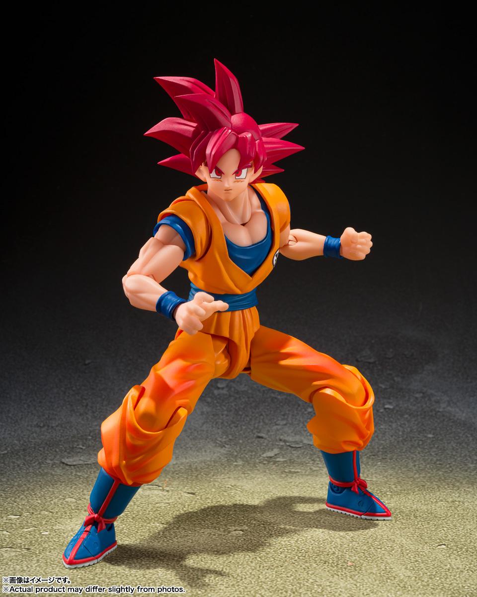 龍珠超 S.H.Figuarts 超サイヤ人ゴッド孫悟空〈神の気を纏いし姿〉