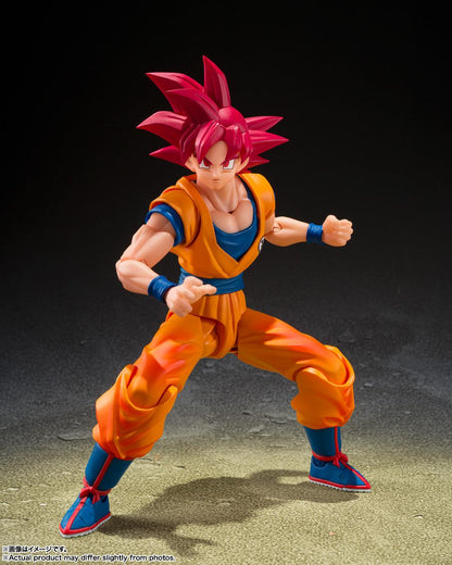 龍珠超 S.H.Figuarts 超サイヤ人ゴッド孫悟空〈神の気を纏いし姿〉