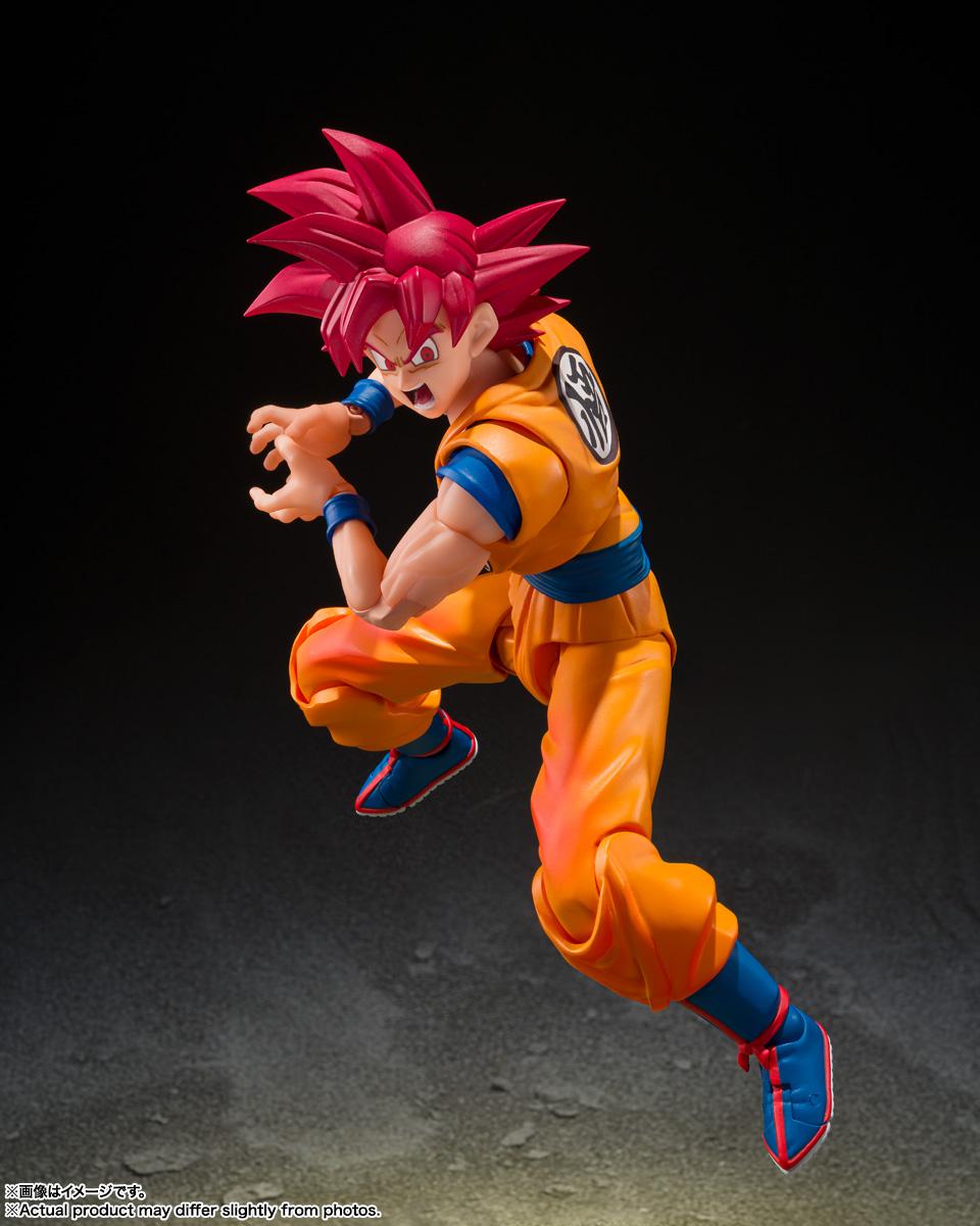 龍珠超 S.H.Figuarts 超サイヤ人ゴッド孫悟空〈神の気を纏いし姿〉