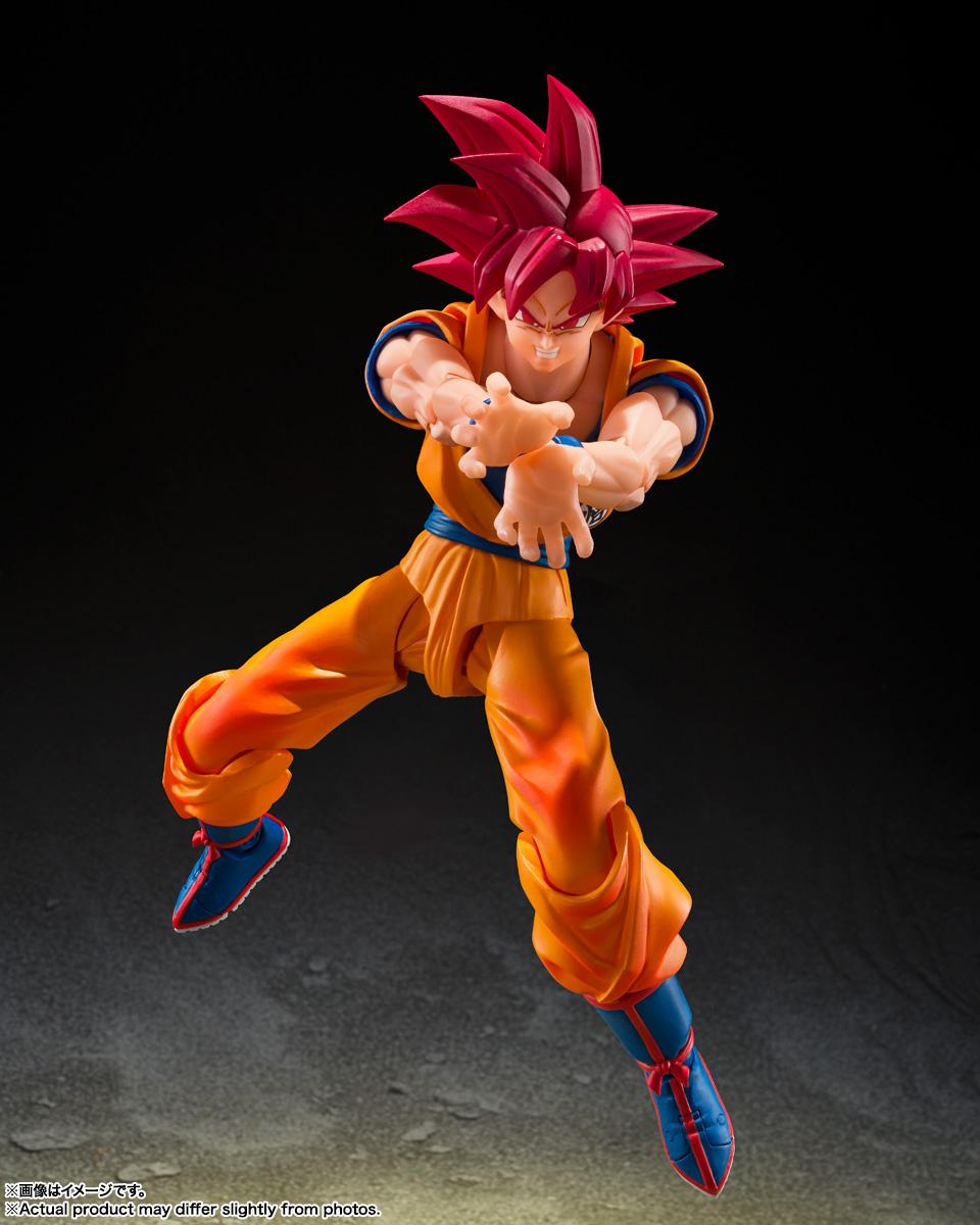 龍珠超 S.H.Figuarts 超サイヤ人ゴッド孫悟空〈神の気を纏いし姿〉