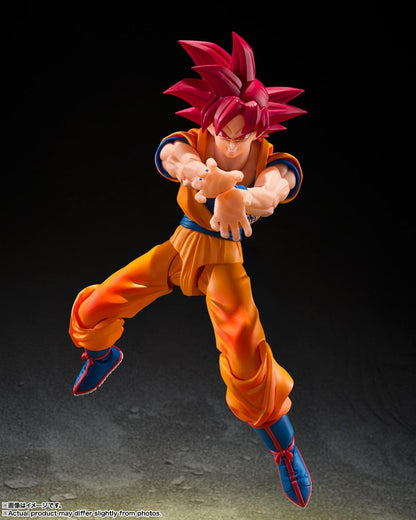 龍珠超 S.H.Figuarts 超サイヤ人ゴッド孫悟空〈神の気を纏いし姿〉