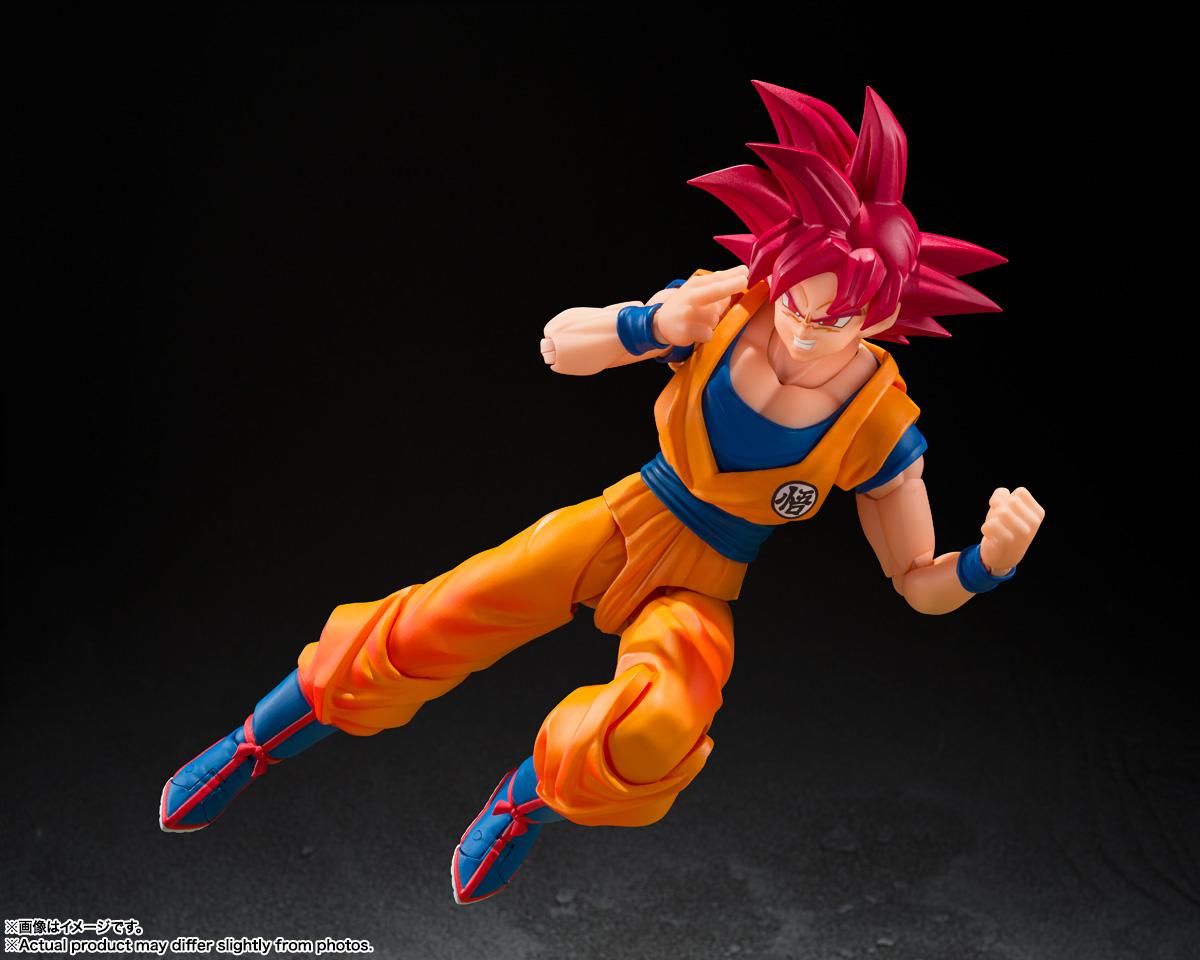 龍珠超 S.H.Figuarts 超サイヤ人ゴッド孫悟空〈神の気を纏いし姿〉