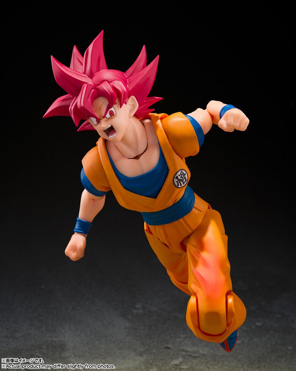 龍珠超 S.H.Figuarts 超サイヤ人ゴッド孫悟空〈神の気を纏いし姿〉