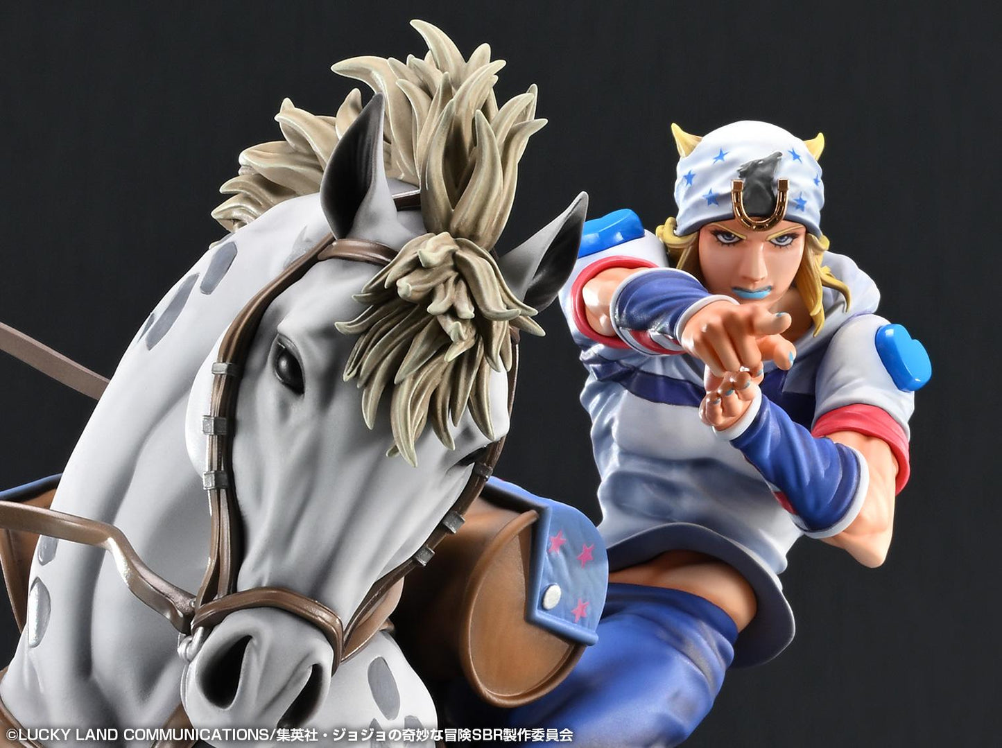 スティール・ボール・ラン 《JOJO的奇妙冒險》 超像Art收藏系列 喬尼·喬斯達&慢舞者 手辦