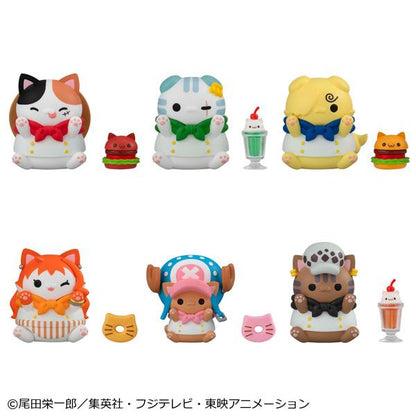 ワンピース（航海王） MEGA CAT PROJECT 喵喵海賊團！DINER！ 【BOX／6個裝】