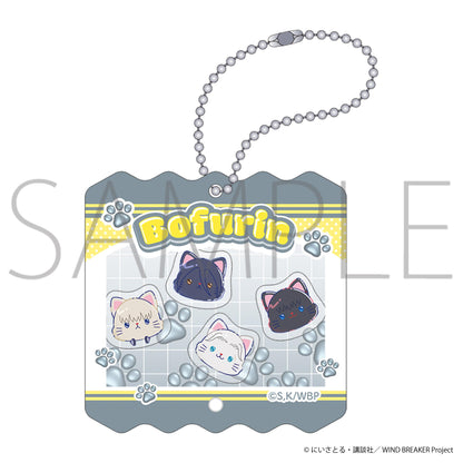 防風少年_withCAT illustration Ver. 防風鈴B 搖搖樂亞克力鑰匙扣