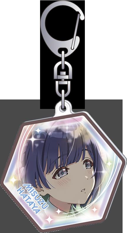學園アイドルマスター（學園偶像大師） ピース風亞克力鑰匙扣 秦谷美鈴 第二彈