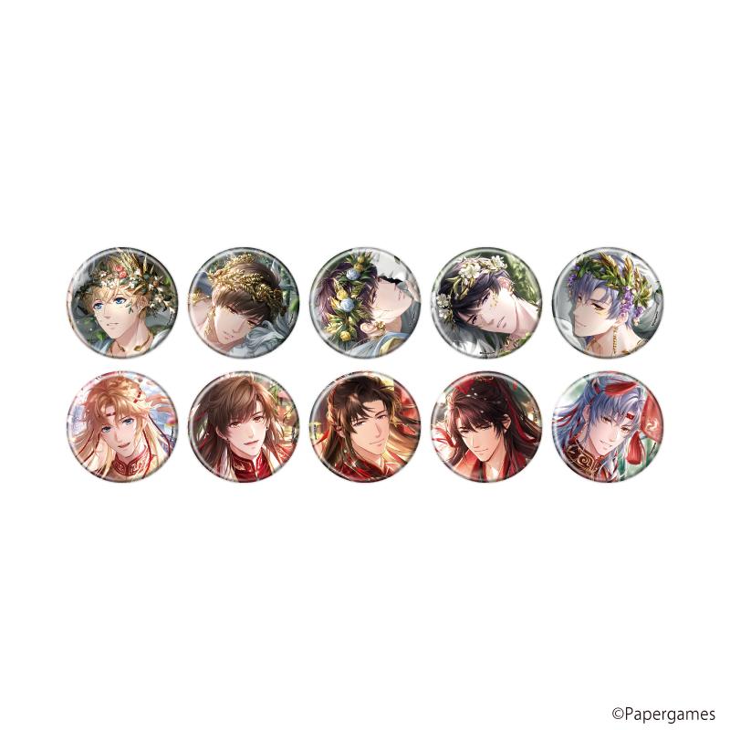 戀與製作人～EVOL×LOVE～ 徽章40/完整套裝(全10種)(官方插畫)【完整套裝/10個裝】