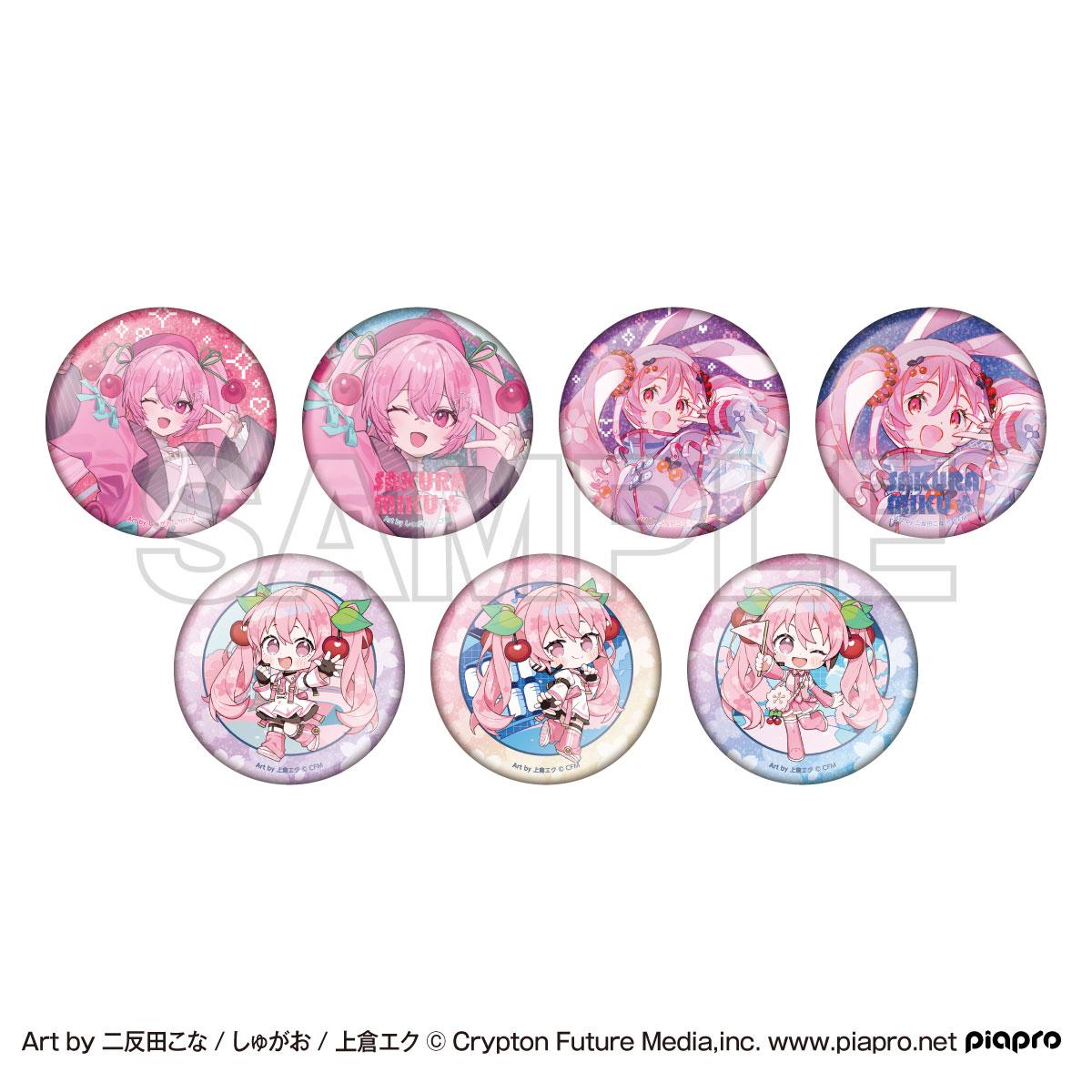 桜ミク×Shibuya Sakura Stage 徽章（全7種）【BOX/7個裝】