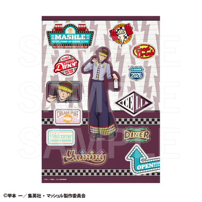 マッシュル-MASHLE-（物理魔法使馬修） PUMP UP DINER 3 異形貼紙 賽爾·沃