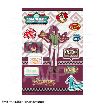 マッシュル-MASHLE-（物理魔法使馬修） PUMP UP DINER 3 異形貼紙 カルパッチョ・ローヤン