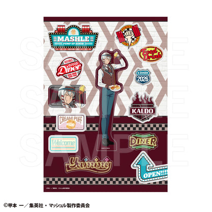 マッシュル-MASHLE-（物理魔法使馬修） PUMP UP DINER 3 異形貼紙 カルド・ゲヘナ