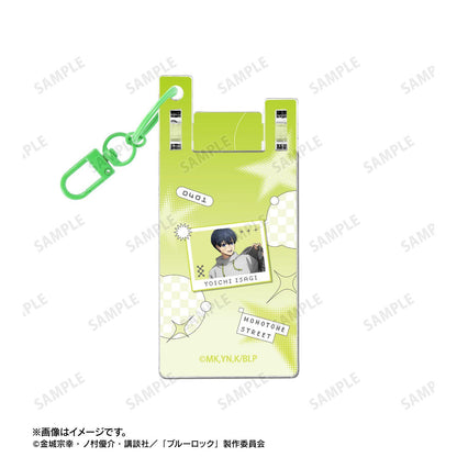藍色監獄 潔世一 單色街頭時尚ver. 翻蓋手機風亞克力鑰匙扣