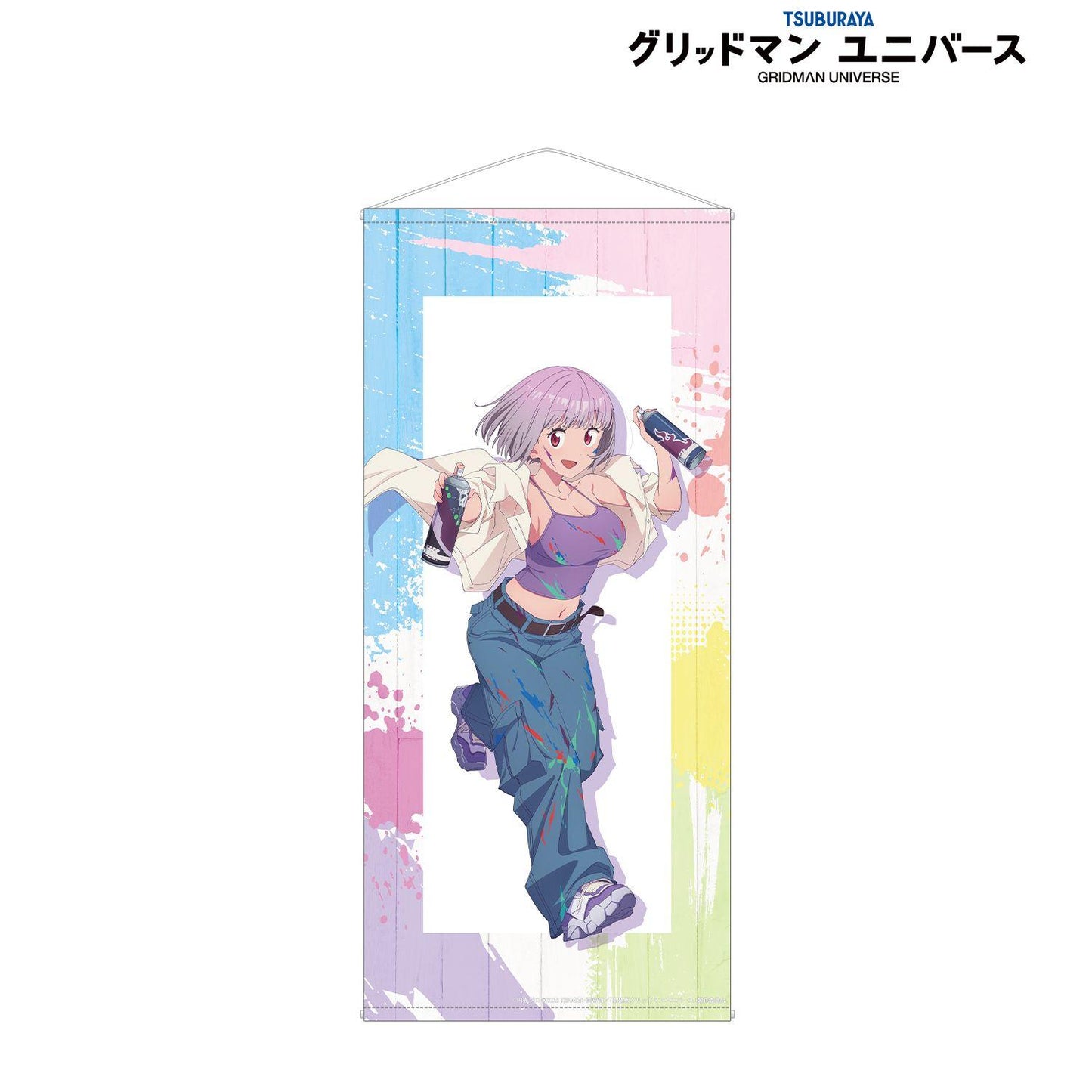 電光超人古立特 ユニバース 描き下ろし 新條アカネ ペインタースタイルver. ほぼ等身大掛畫