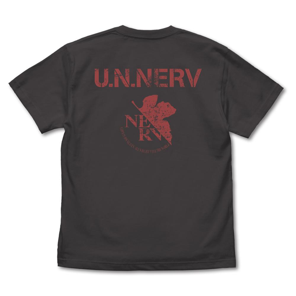 EVANGELION_Mサイズ_NERV 復古Logo T恤/SUMI