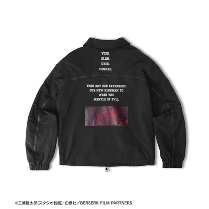 《Berserk》 黃金時代篇 MEMORIAL EDITION shica-ke 闇の翼 フェムト誕生 拉鍊夾克 L-XL
