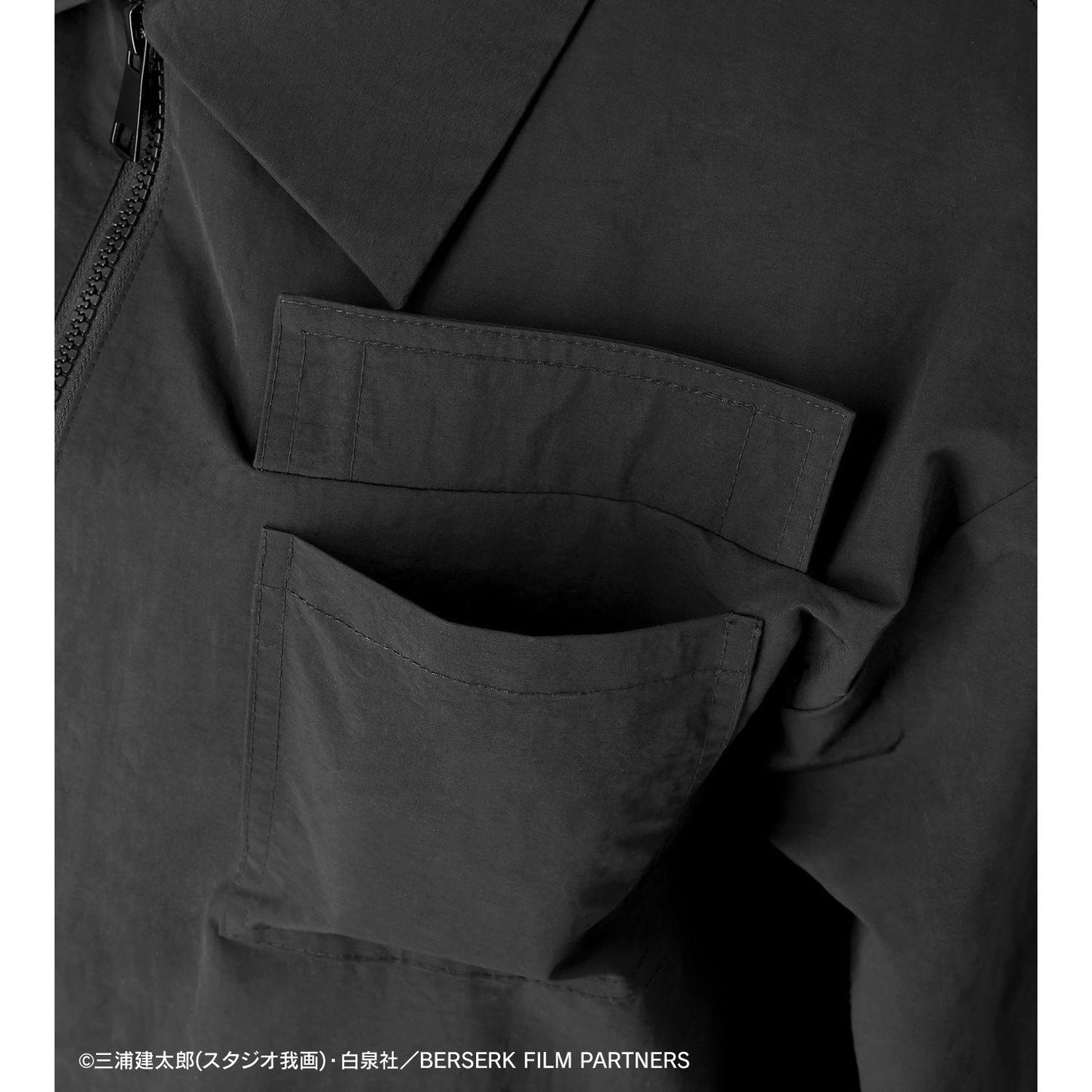 《Berserk》 黃金時代篇 MEMORIAL EDITION shica-ke 闇の翼 フェムト誕生 拉鍊夾克 L-XL