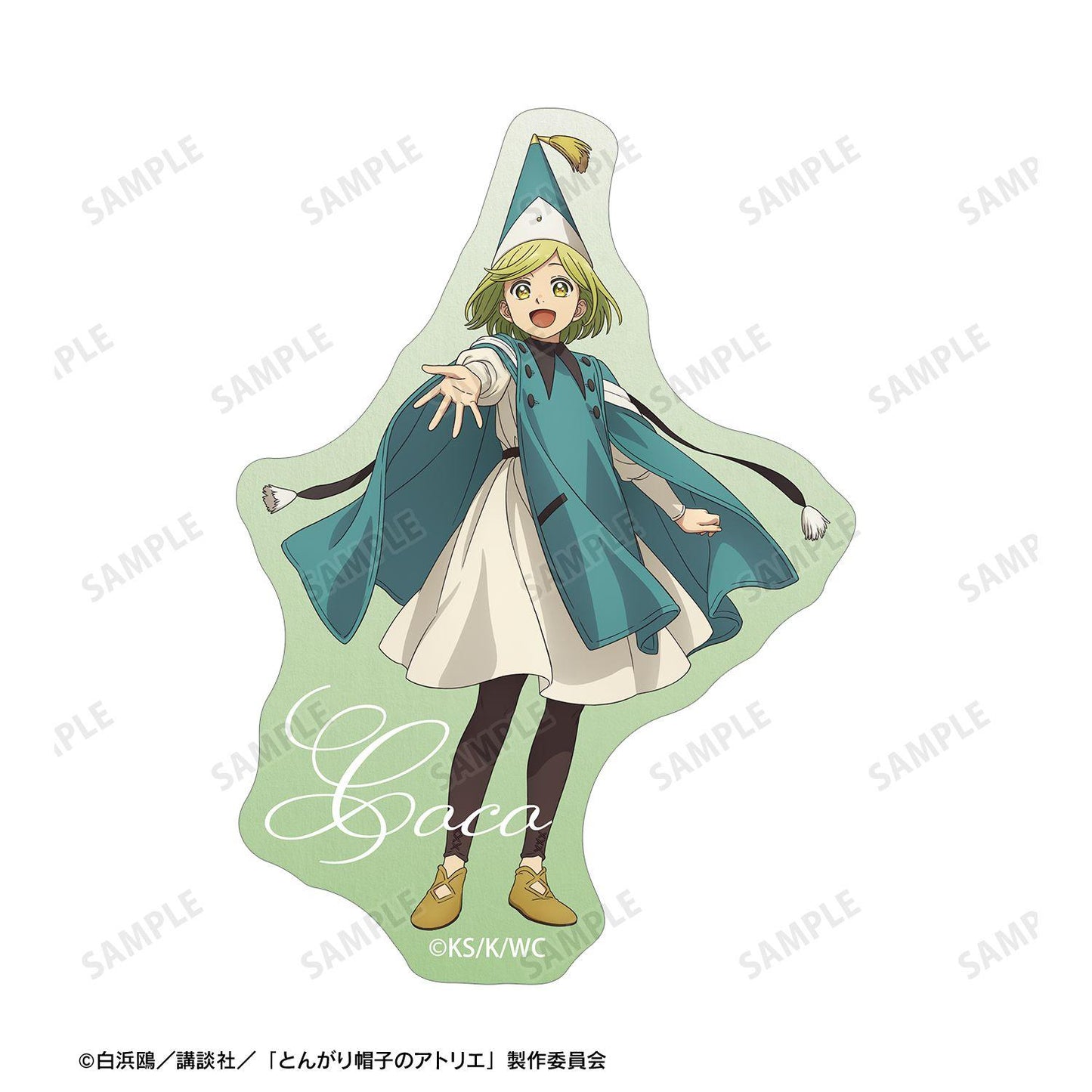 とんがり帽子のアトリエ（尖帽子的魔法工坊） 可可 異形貼紙2件套