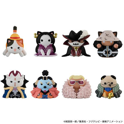 ワンピース（航海王） MEGA CAT PROJECT 喵喵海賊團！路飛與王下七武海【BOX／8個裝】