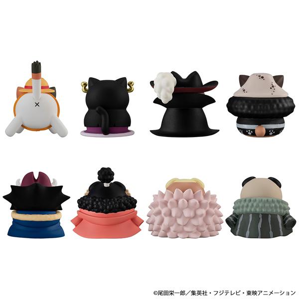 ワンピース（航海王） MEGA CAT PROJECT 喵喵海賊團！路飛與王下七武海【BOX／8個裝】