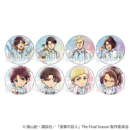 進擊的巨人 The Final Season 徽章 Nemophila 【BOX/8個裝】【Complete BOX】
